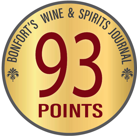 Bonfort's Wine & Spirits Journal 93 Points