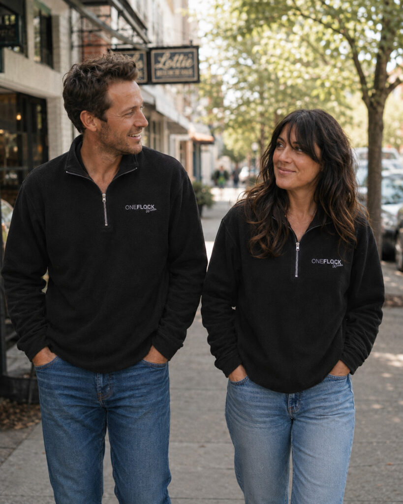 ONE FLOCK Micro-Fleece 1/4 zips
